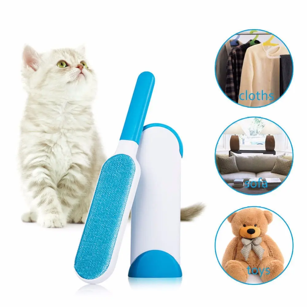 Reusable Pet Hair Remover – Self-Cleaning Lint & Fur Remover for Furniture, Clothes & Upholstery