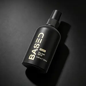 BASED Sea Salt Spray, Natural Hair Texture & Light Hold, Infused with Kelp Extract and Vitamin B5, Nourishing Daily Styling Mist