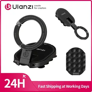 Ulanzi MA39 MagLock Suction Cup Phone Mount Desktop Stand for iPhone 17 16 15 14 with Suction Bottom for Wall Glass