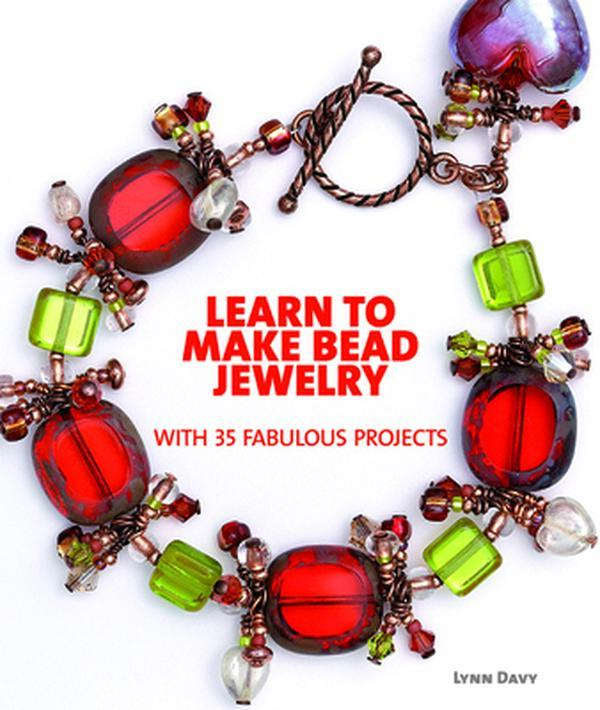 Used Bead Jewelry Craft Book - Learn to Make Beaded Bracelets, Necklaces with 35 Projects via Knotting, Crimping by Lynn Davy (Paperback, English)
