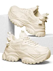Macaron Color All Black Sole Dad Shoes, Casual Breathable Mesh Chunck Platform Trainer Sneakers Invisible Height Increase 5cm Fashion Spring New Sizes 35-42