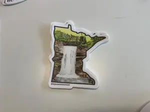 Minnehaha Falls MN Alyssa Whetstone Stickers