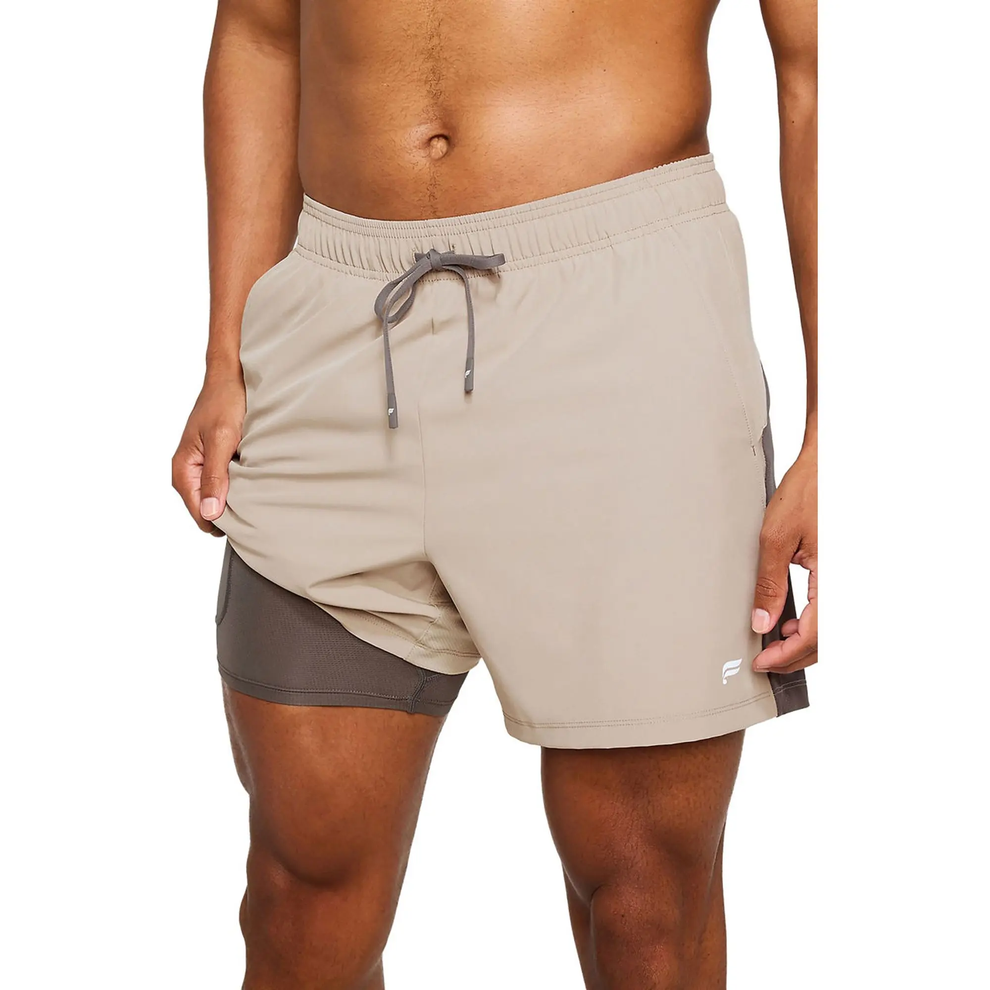Fabletics Men's The O2 Lined 5 In Run Shorts