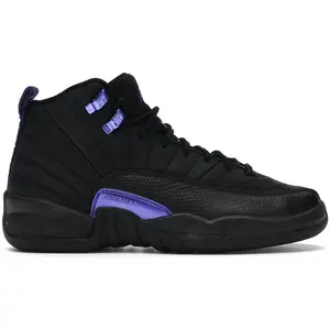 Jordan 12 Retro Black Dark Concord (GS)