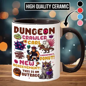 Dungeon crawler carl, Princess Donut and Mongo Mug - vdg10044