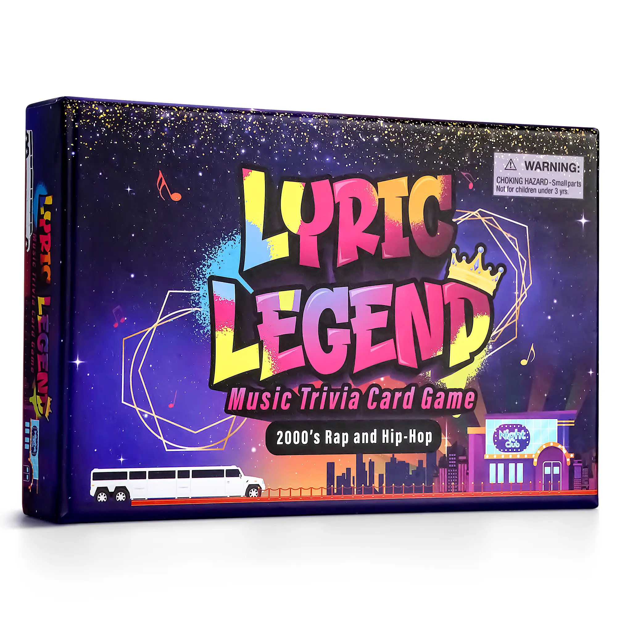 Lyric Legend 2000's Hip-Hop & Rap Lyric Trivia Card Game - Music Trivia Card Game for Fans of 2000's Rap and Hip-Hop Rap Cards Song Cards Quiz Cards