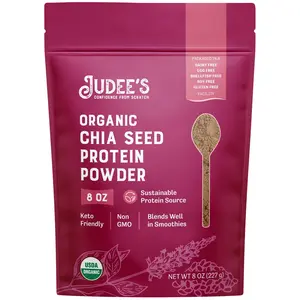 Organic Judee's Chia Seed Protein Powder for Balanced Meal or Diet - Food