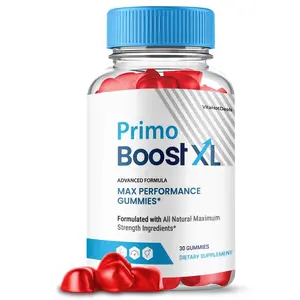 Primo Boost XL Gummies. Max Strength Formula, PrimoBoost XL Supplement (1 Pack)