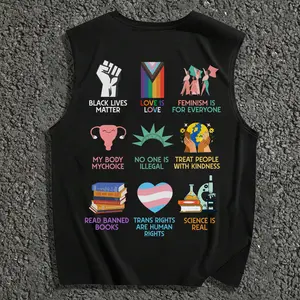 Human Rights Tanktop, FDT Tanktop, Equality shirt, Comfort Vintage Tanktop