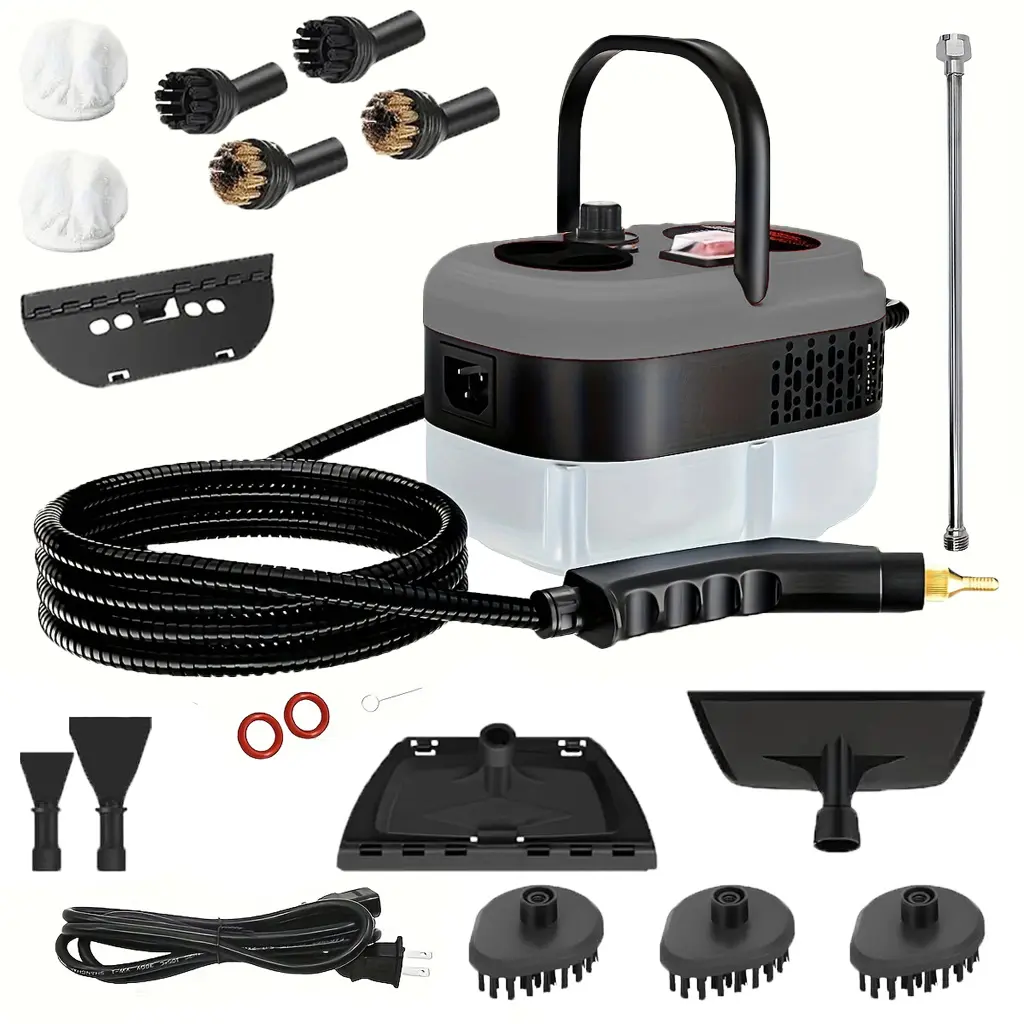 Multi-Surface Cleaning Tool Kit with Attachments | Portable High-Pressure Cleaning System”
