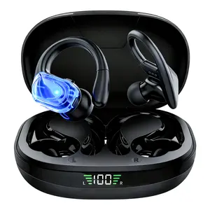 PAVUN Wireless Bluetooth 5.3 In-Ear Earbuds with HD Microphone LED Screen Charging Box Automatic Pairing Long Battery Life for Sports Cycling Driving Daily Use Comfortable Fit