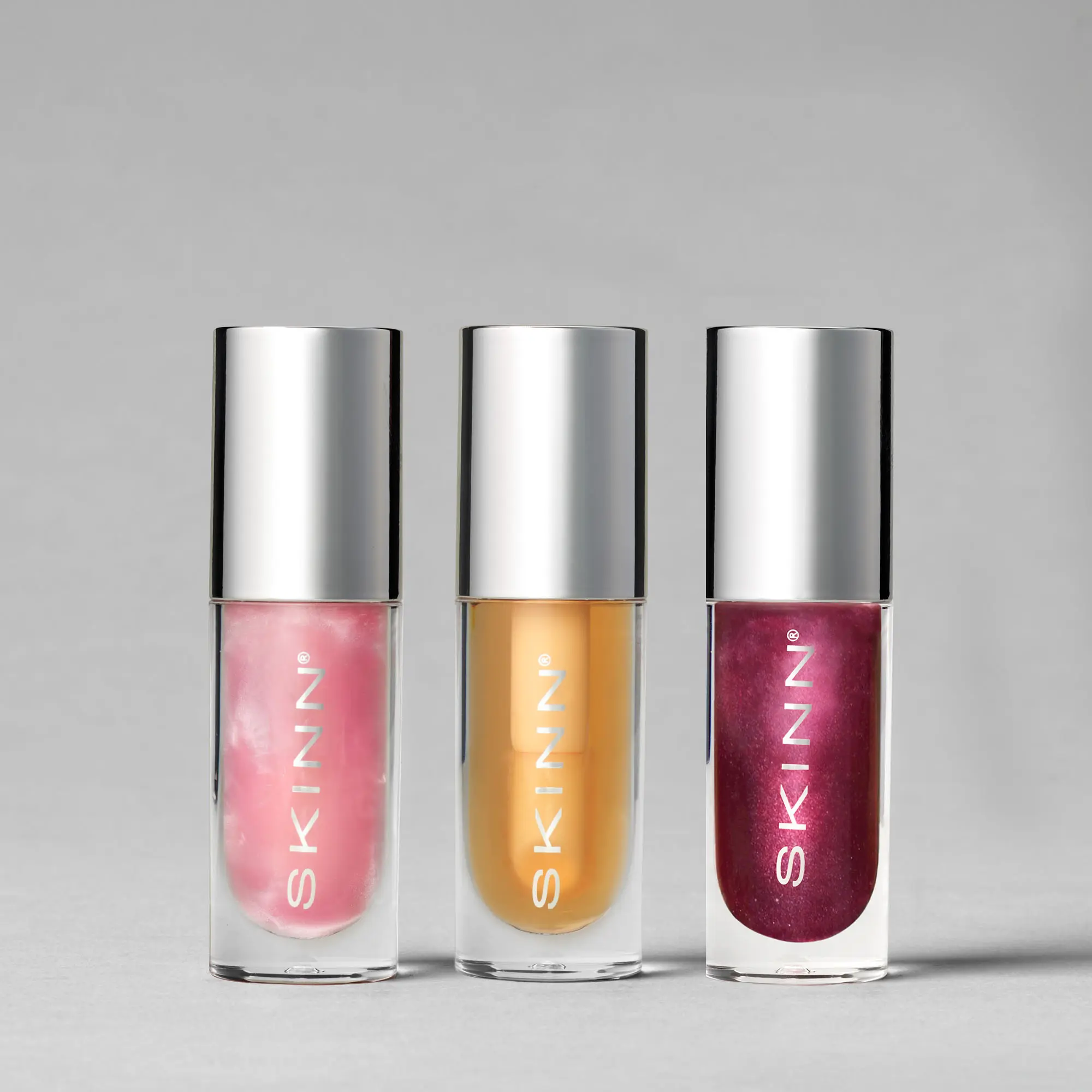 Skinn Cosmetics Divine Elixir Luminous Lip Oil Trio - Holiday Edition