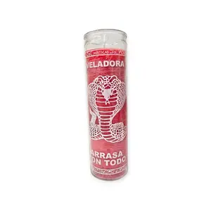 Veladora Brand Cobra Design Aromatherapy Candle - "Clear the Path" for Goal Achievement, Non-Toxic, Energetic Vibe to Destroy Obstacles and Open Roads