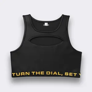 Dialed Moods Sports Bra Top for Women - Athleisure
