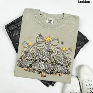 Christmas Camo Trees Comfort Colors T-Shirt 'NLB'