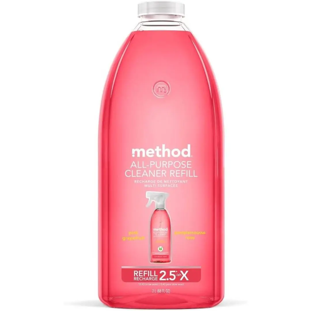 Method All-Purpose Cleaner Refill, Pink Grapefruit, 68 Fl Oz