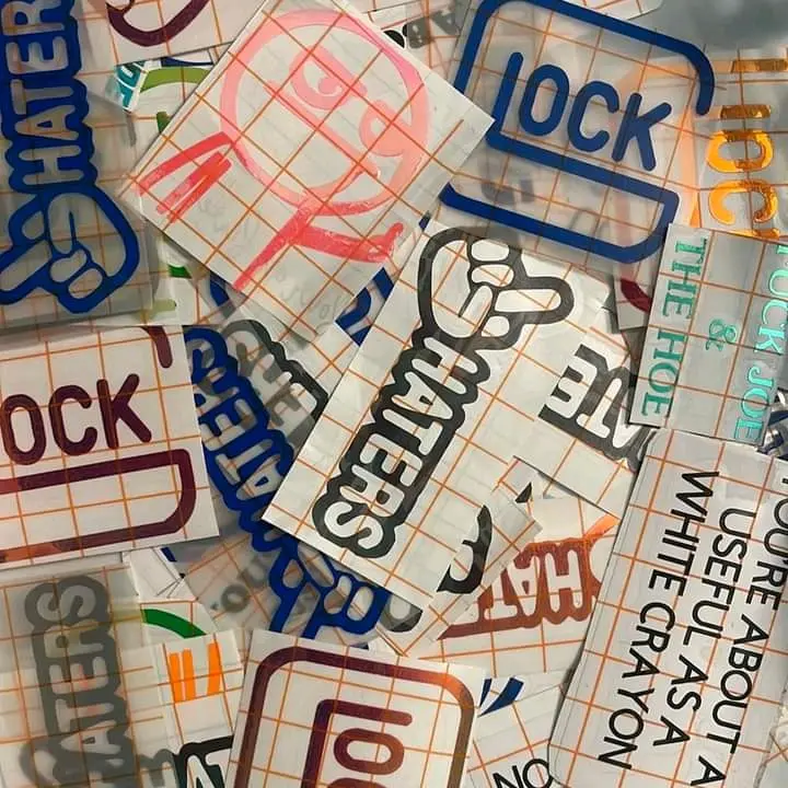 custom design mini stickers
