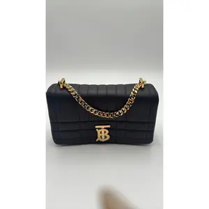 Pre-owned Leather Luxury Bags & Accessories Burberry Small Lola Quilted Shoulder Bag, Black Date Code: ITBES113CA18090441. Entrupy ID: 3KVYTQX. CHICAGO