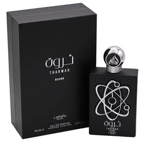 Pride Tharwah Silver by Lattafa cologne for men EDP 3.3 / 3.4 oz New in Box