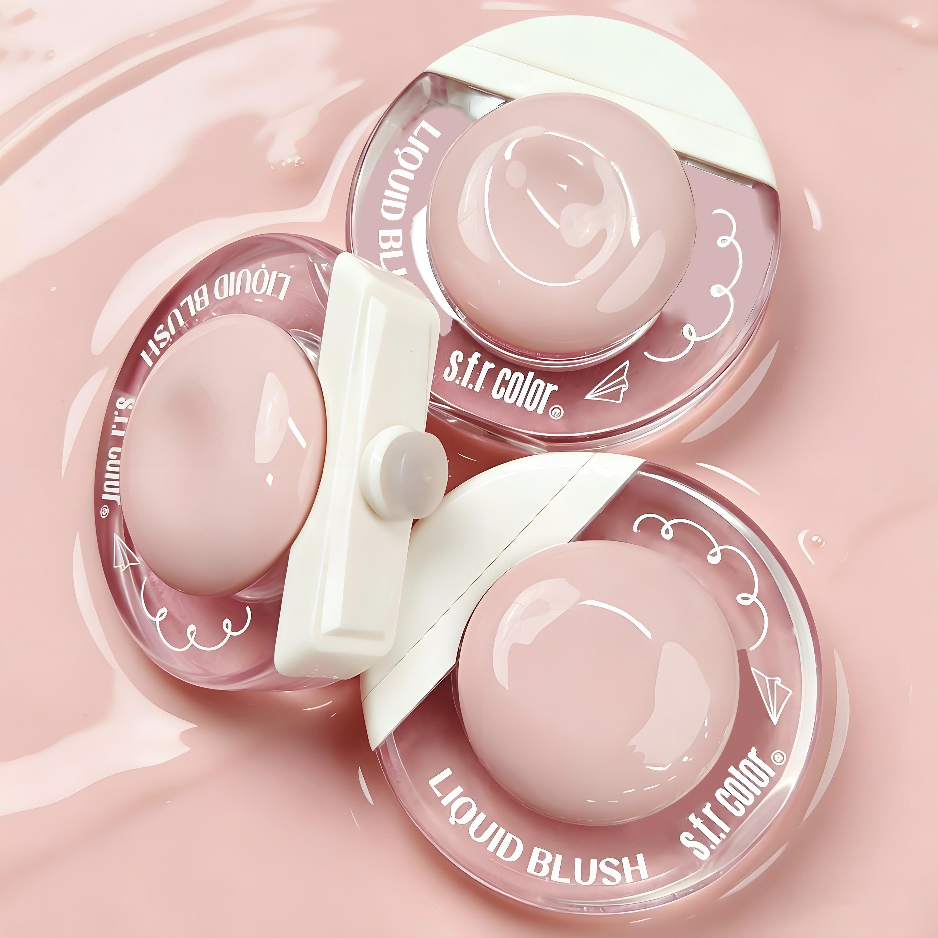 4Pcs Liquid Blush – Dreamy Rare Beauty Face Paint Makeup for Women & Girls, Perfect for Spring & Summer Y2K Trendy Style – Great Gift for Birthday, Mother's Day, Carnival Party Prep