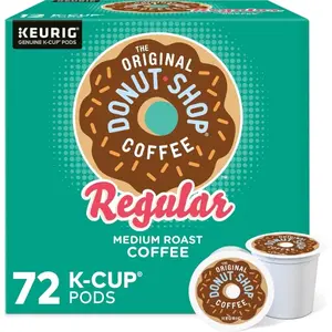 Regular Keurig Single-Serve K-Cup Pods, Medium Roast Coffee, 72 Count