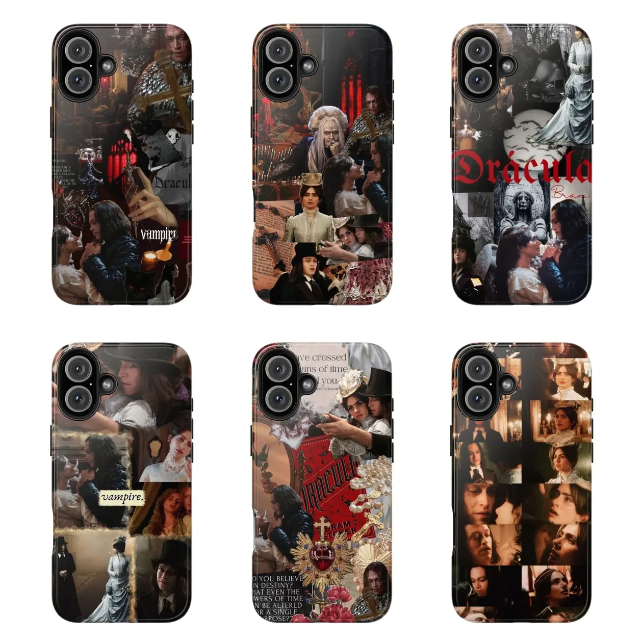 Dracula A Love Tale Phone Case For iPhone And Samsung, Gothic Romance Movie Merch, Perfect Gift For Fans And Collectors