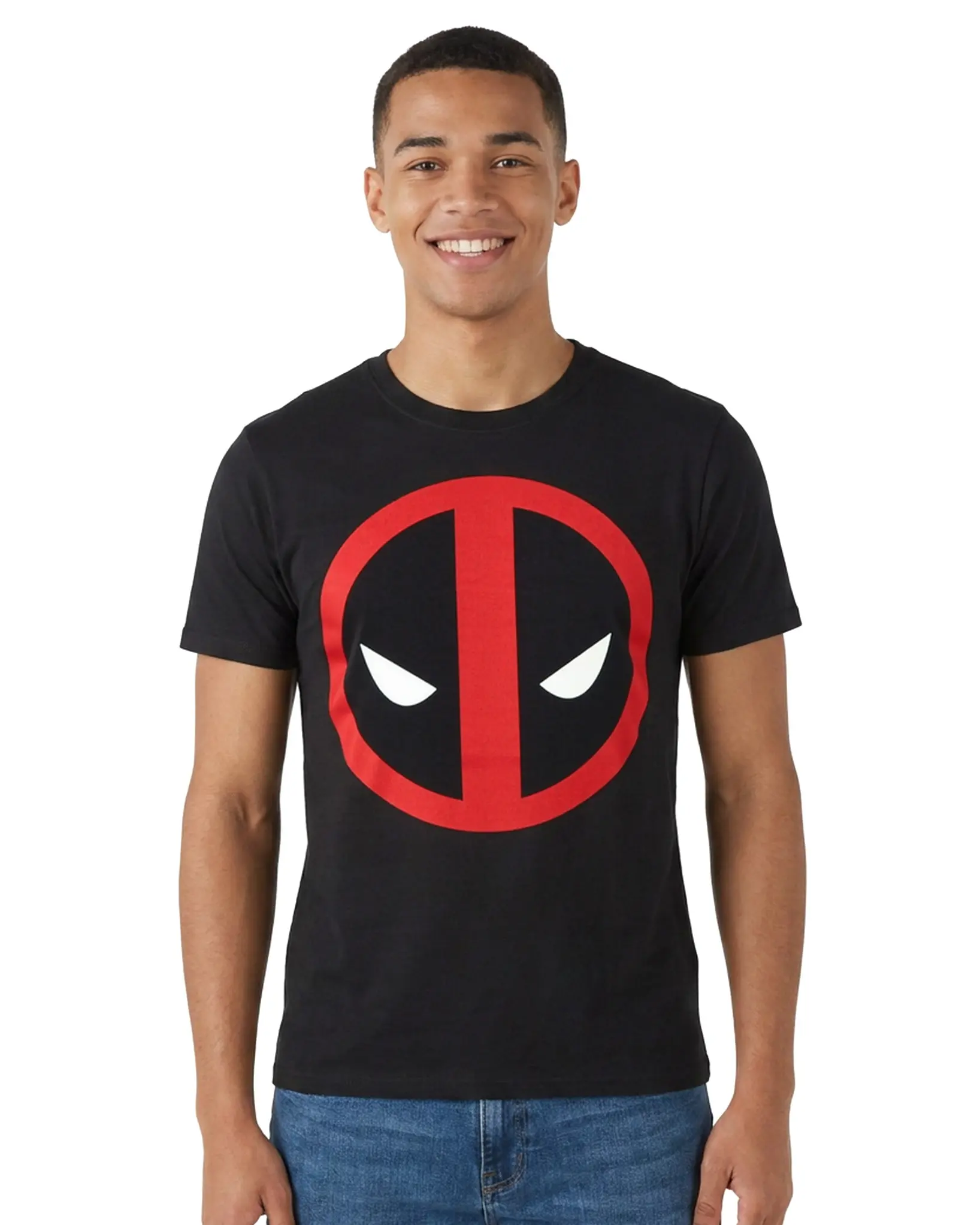 Marvel Deadpool T-Shirt Men's Logo Symbol Short Sleeve Tee