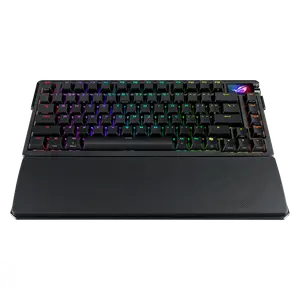 ASUS ROG Azoth Extreme 75 Custom Gaming Keyboard, Aluminum Chassis, Carbon Fiber Positioning Plate