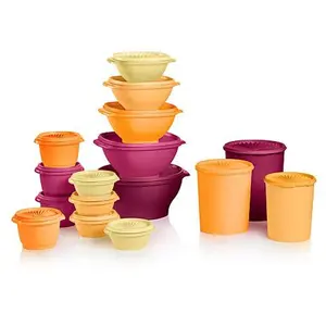 Tupperware® 32-piece Servalier® Bowls and Canisters Set