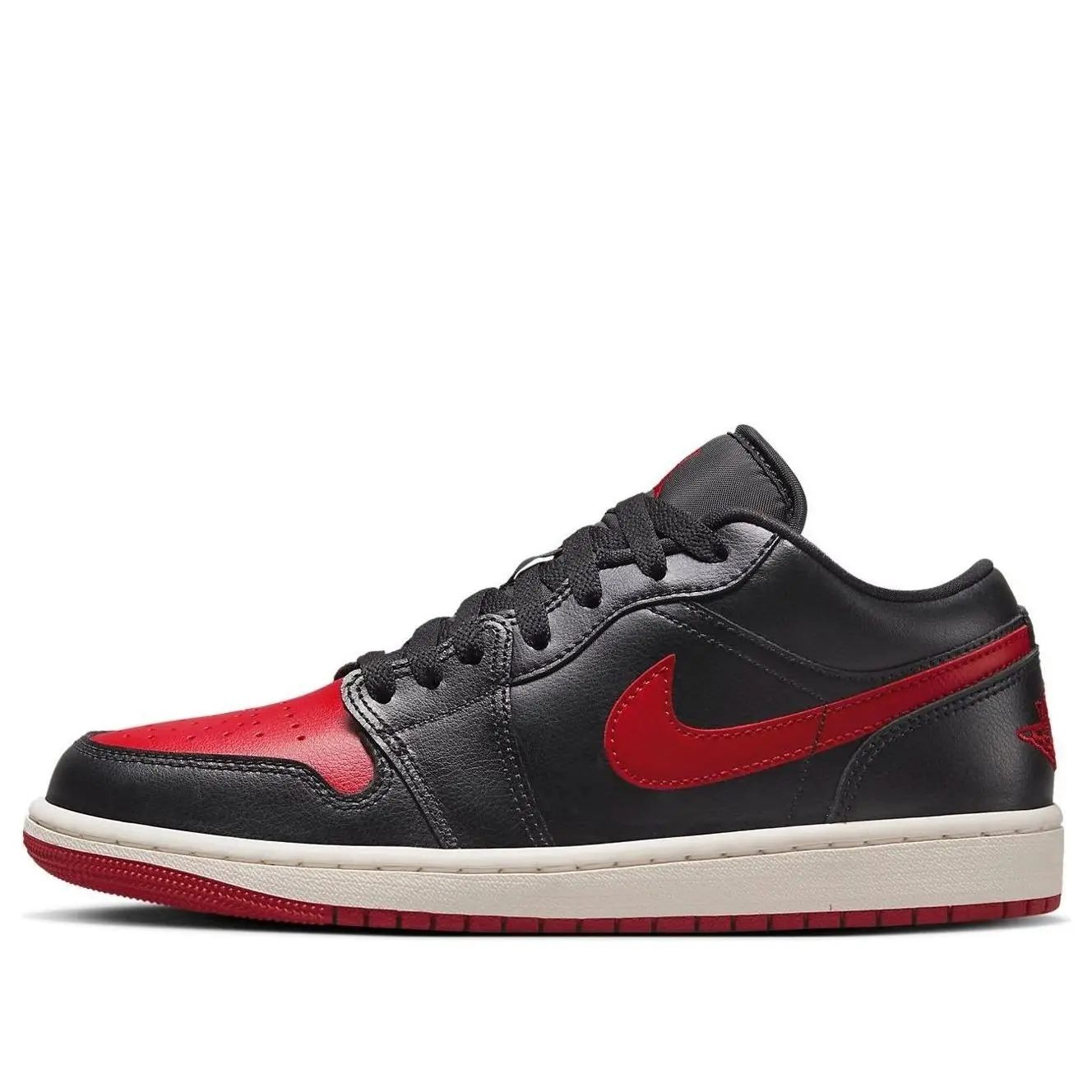 (WMNS) Air Jordan 1 Low 'Bred Sail' DC0774-061 (WMNS) Air Jordan 1 Low 'Bred Sail' DC0774-061