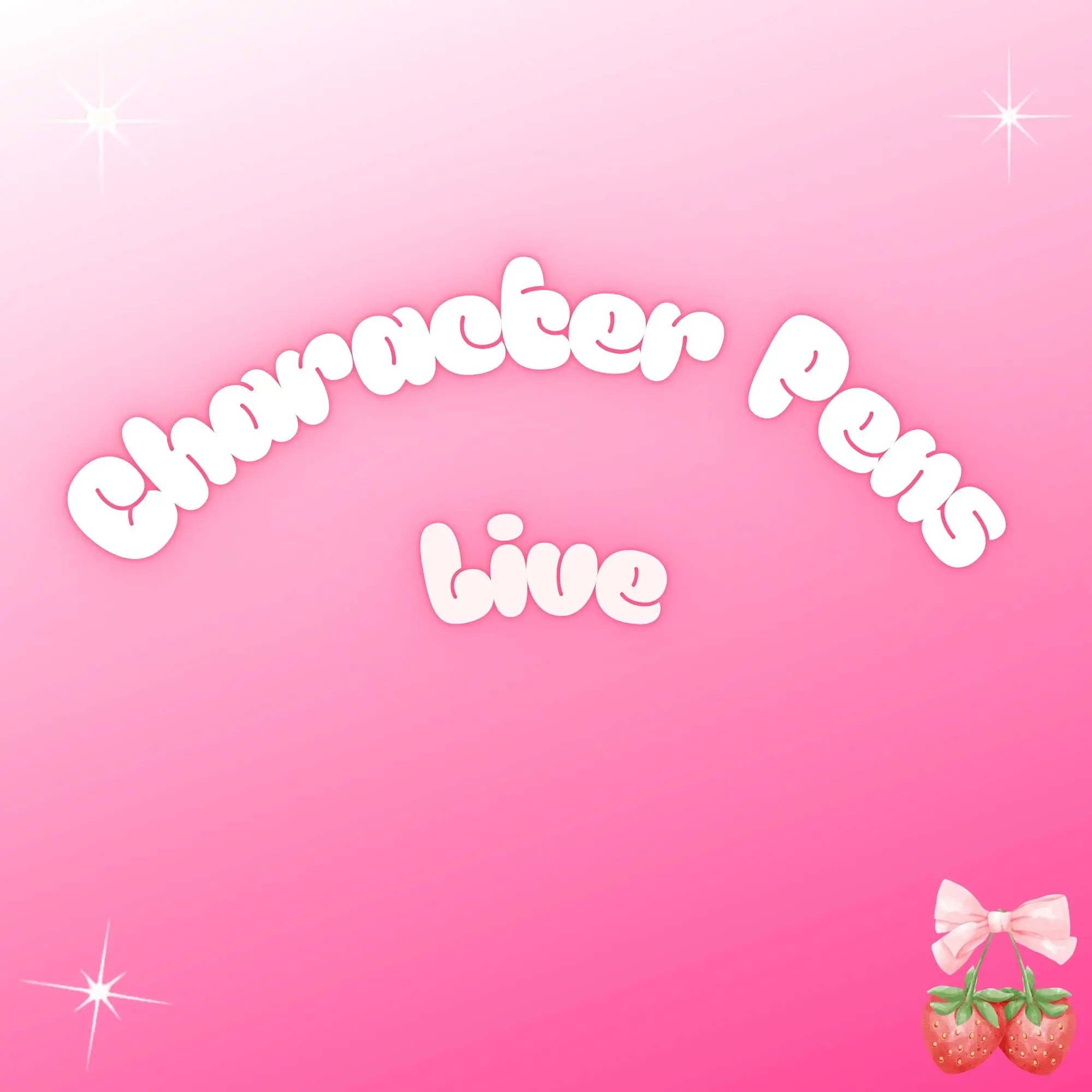 Character Pens Live