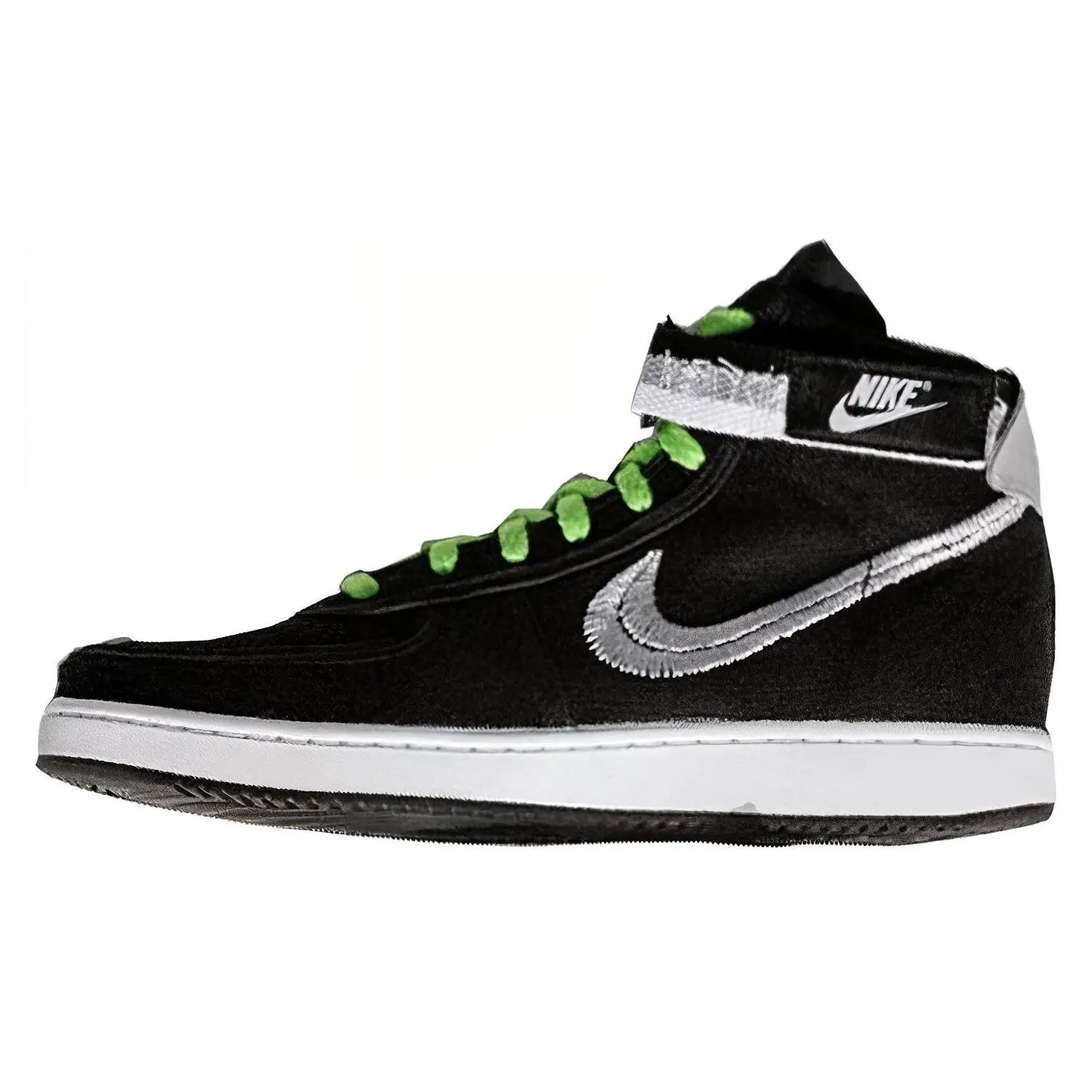 Nike Vandal High Stussy Black Versatile Comfort Skate Shoes Unisex DX5425-001