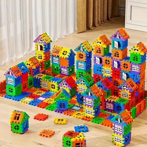 Large House Construction Blocks, Creative Square Building Pieces, Fundamental Assembly Blocks, Educational Toys for Assembly, Perfect for Birthday Presents