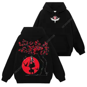[Uchiha Empire] Limited Itachi Uchiha - Naruto Shippuden #96 Hoodie T-Shirt Sweatshirt, Retro Vintage Unisex Graphic 90s Cotton, Gift For Wibu, Anime Manga Ninja Y2K Streetwear Menswear
