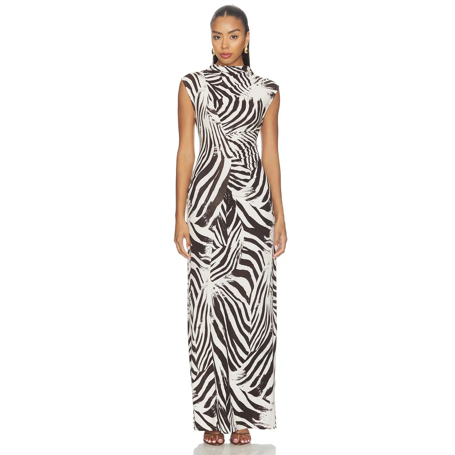 SAMSOE SAMSOE Saandressa Dress in Faded Zebra