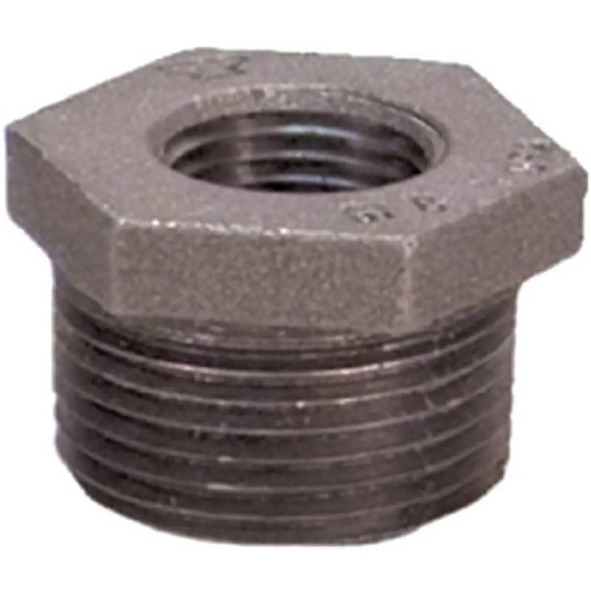 212 MAIN Hexagonal Malleable Iron Reducer Bushing, 3/4-in Male to 1/4-in Female NPT, Provides Flexibility and Corrosion-Resistance for Water Sports, Male Npt Threads, Tensile Strength, Oil And Gas, Pipe Connection, Tight Seal, Hex Shape, Corrosion Res., 0