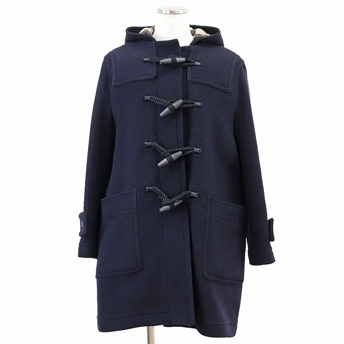 Pre-owned BURBERRY Others Small Leather Goods London England Virgin Wool Nylon Coat