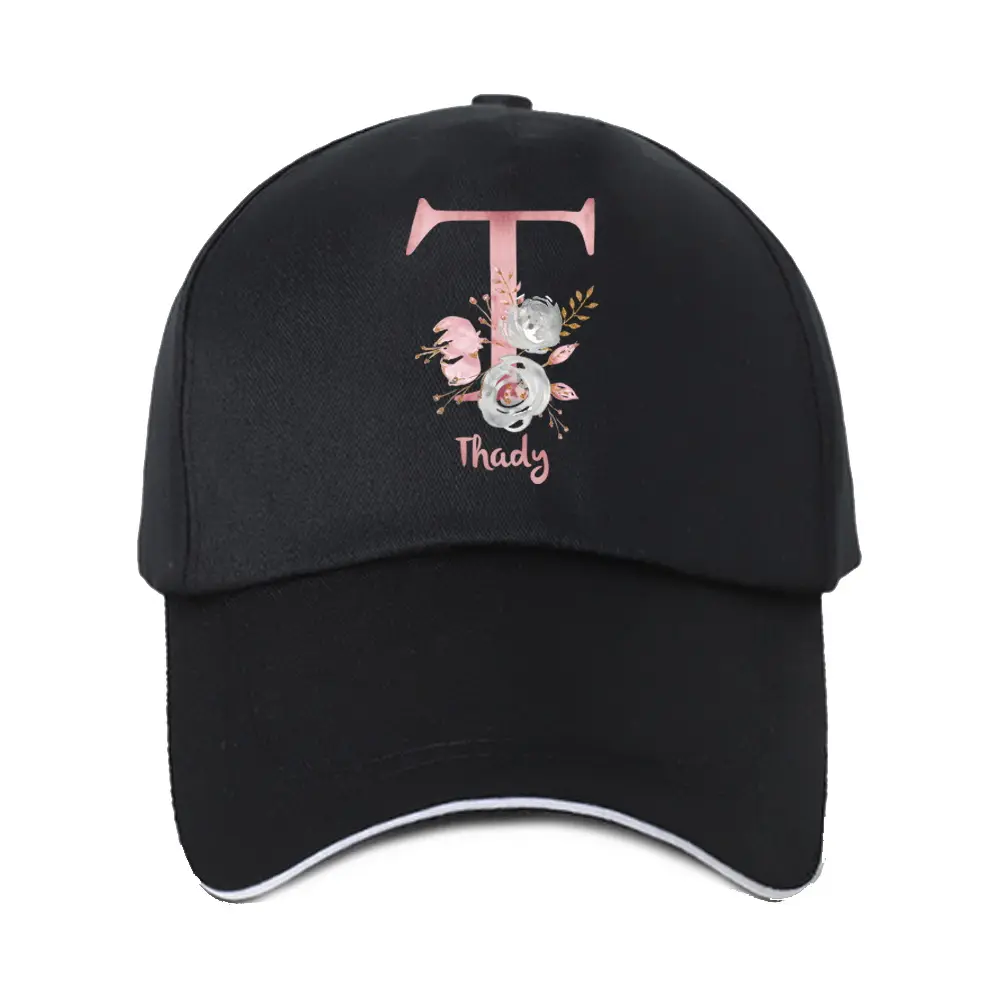 Personalized Customizable Name Hip-hop Baseball Cap Unisex Outdoor Sports Visors Caps Custom Products Travel Peaked Cap Lightweight Adjustable Sun Hats for Women & Men Summer Spring Duck Tongue Hats