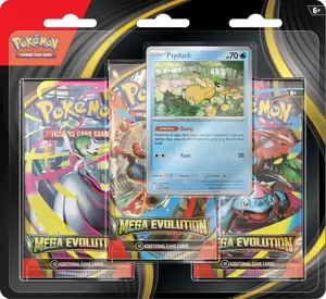 Mega Evolutions 3 Pack Blister