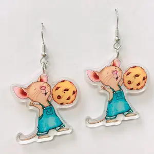 If you give mouse a cookie earrings