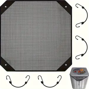 36X36 Fixed Air Conditioner Protective Cover, 1 Count Mesh air conditioning cover, inches outdoor durablf Windproof Ventilation Net, Household Dust AC Cover, Household Items, Household Air Conditioner Protective Cover, Dustproof Design Durable Cover