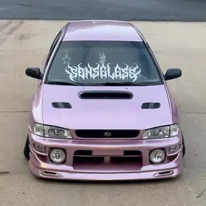 Metal Logo Front Windshield Vinyl Car Window Banner