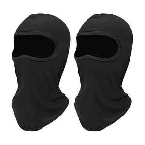 Ski Mask Balaclava for Men Women Windproof UV Protection Outdoor Mask 2 Pcs Motorcycle Ski Mask Christmas Gift Skiing Gear Lightweight Comfortable 100% Polyester