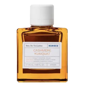 Eau de Toilette, Cashmere Kumquat Fragrance for Women and Men, Citrus Floral Woody Perfume with Orange Blossom, Vanilla & Cedarwood, Inspired by Greek Island Scents, 1.69 Fl Oz | KORRES