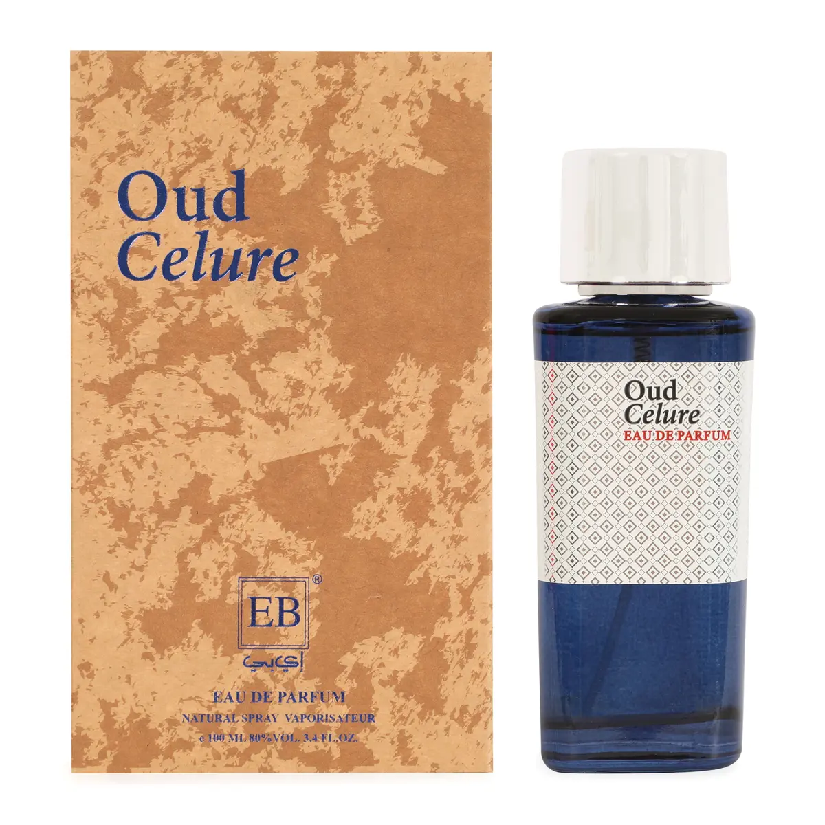 EBC Oud Celure Eau de Parfum 100ml Natural Spray Fragrance for Men and Women