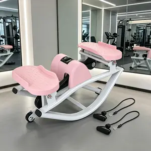Mini Stepper for Exercise at Home Stair Stepper with Resistance Bands LCD Monitor Cardio Workout Machine