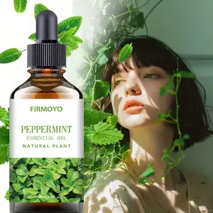 Natural Peppermint Essential Oil, 3.38 fl oz - Premium quality for hair, skin, and nails | Moisturizing, Aromatherapy, Therapeutic, perfect for diffusers and humidifiers | Highly compatible with all skin types | Makes a great gift