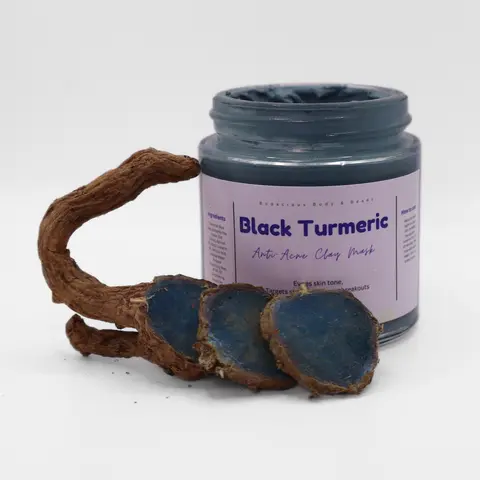 Black Turmeric Clay Mask- Anti-acne clay mask, dark spot remover