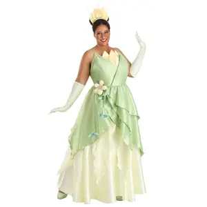 Plus Size Disney Princess and the Frog Tiana Costume (© Disney)