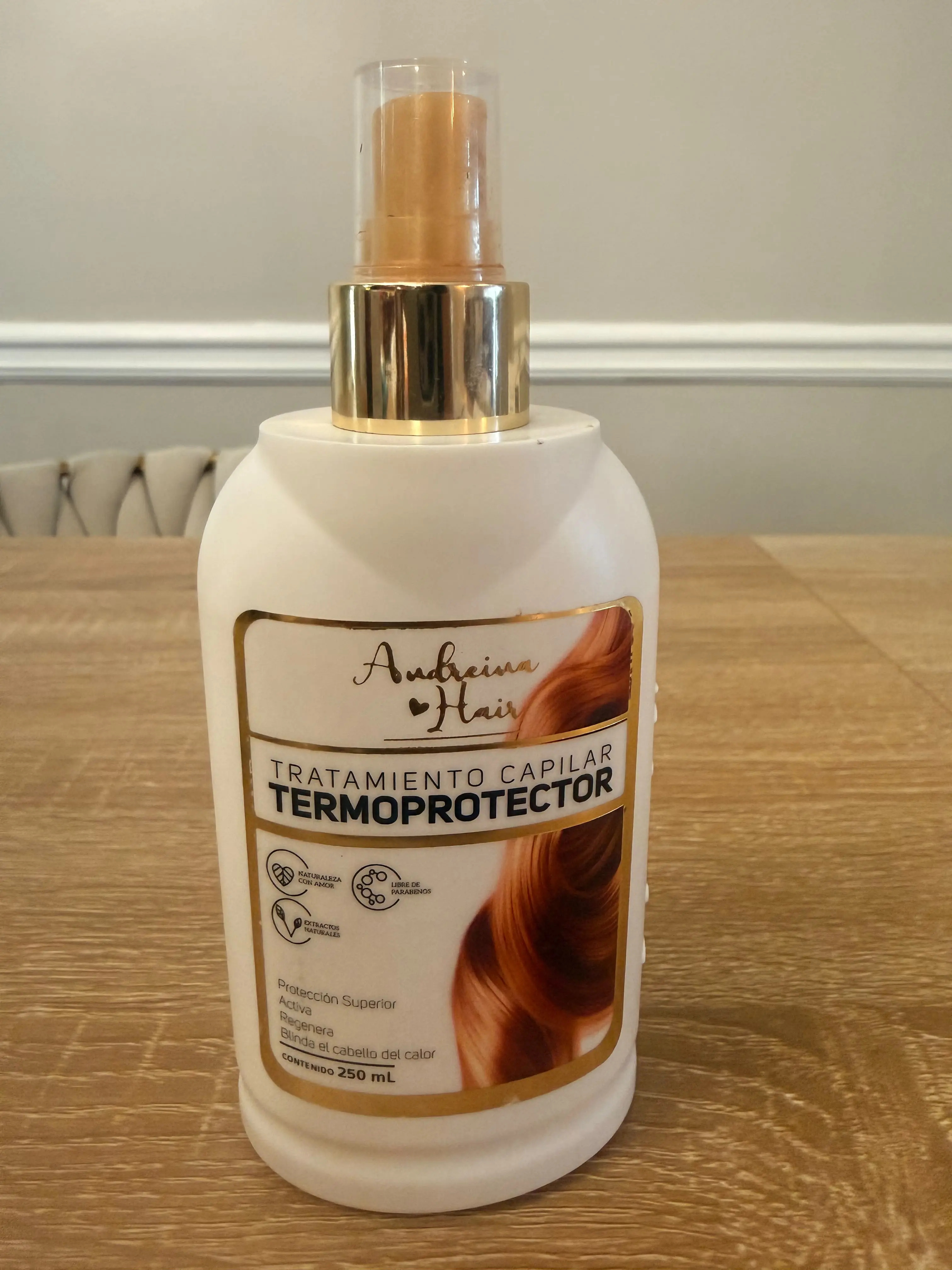 Heat Protectant Spray for Hair Styling, Heat Damage Prevention Hair Care Product
